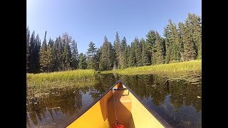 Canoeing Algonquin Provincial Park [upl. by Eecats]