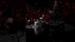 Andrea Bocelli and Daughter  Hallelujah  Madison Square Garden  December 16 2021 [upl. by Calvano582]