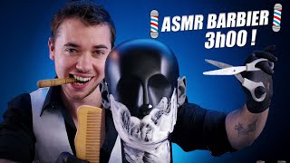 ASMR 3H  LE MEILLEUR BARBIER [upl. by Romie]