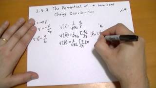 234 The Potential of a Localized Charge Distribution [upl. by Dowlen873]