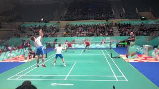 2018 Macau Open MD Final Lee Yong DaeKim Gi Jung vs Ko Sung HyunShin Baek Cheol 60FPS 1080P [upl. by Aieki]