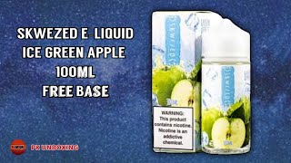 Skewzed Ice Green Apple 100ml Free Base [upl. by Lairea]