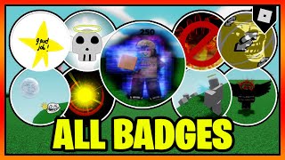 How to get ALL 35 BADGES in SLAP BATTLES 👏  Roblox [upl. by Cilegna]