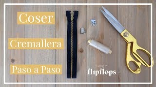 Como coser una cremallera fácil paso a paso [upl. by Carrie110]