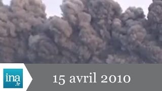 20h France 2 du 15 avril 2010  éruption dEyjafjöll en Islande  Archive INA [upl. by Euqimod]