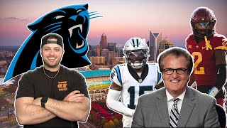 Carolina Panthers Trade Back Mingo on the Trade Block amp 2024 Draft CB Prospects [upl. by Lonne]