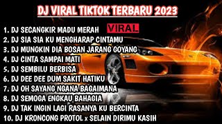 DJ SECANGKIR MADU MERAH  FULL ALBUM  DJ VIRAL TIKTOK 2023 [upl. by Serica]