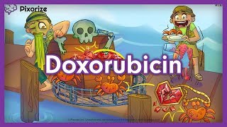 Doxorubicin Mnemonic for NCLEX  Nursing Pharmacology [upl. by Colley]