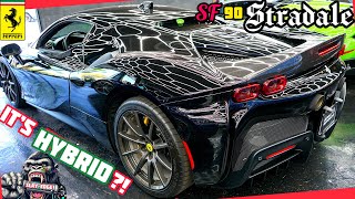 A close look at the Ferrari SF90 Stradale…INSANE HYPER CAR  Ferrari SF90 Stradale Review [upl. by Sibby276]