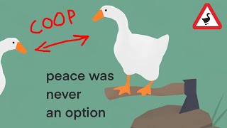 Untitled Goose Game PC  local coop gameplay single PC multiplayer [upl. by Enrol]