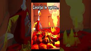 COCOSUL 🐓 este aruncat in CUPTORUL CU FOC part2 😱 pungutacudoibani povestianimate [upl. by Akire857]