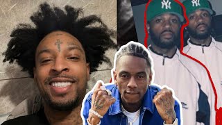 SOULJA BOY APOLOGIZED TO METRO BOOMIN AFTER 21 SAVAGE WARNED HIM [upl. by Copeland104]