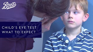 Childs Eye Test  What To Expect  Boots UK [upl. by Ollayos717]