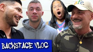 Daniel Garcia Nyla Rose The Blade amp Ethan Page • BACKSTAGE VLOG [upl. by Nnaharas]