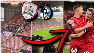 MASSIVE WIN AND DEBUT FOR DKD Barnsley Vs Bristol Rovers Vlog [upl. by Eolc]