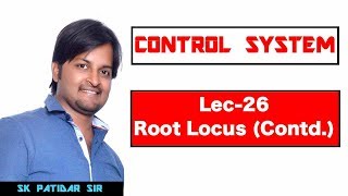 Lec 26 Root Locus Contd [upl. by Yemrots]