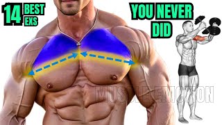 14 UPPER CHEST WORKOUT THAT YOU NEVER DID AT GYM  Meilleurs exs Musculation poitrine [upl. by Adelheid]