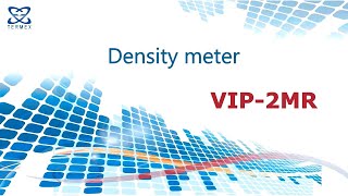 VIP2MR density measuring [upl. by Wilterdink]