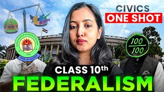 FEDERALISM FULL CHAPTER  CLASS 10 CIVICS  SHUBHAM PATHAK class10 sst socialscience federalism [upl. by Rafferty]