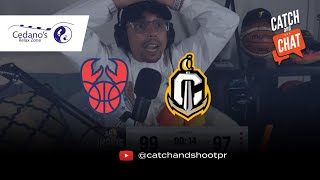 Cangrejeros de Santurce vs Capitanes de Arecibo  REACCIÓN EN VIVO  BSN [upl. by Inan704]