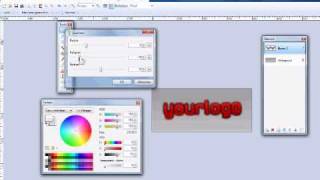 Paintnet Tutorials  3D Schrift erstellen [upl. by Thin]