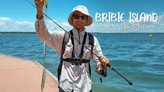 So much Fun Float Fishing for Garfish  Banksia Beach Bribie Island [upl. by Haerdna]