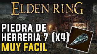 Como encontrar 4 PIEDRAS DE HERRERIA 7 MUY FACIL en ELDEN RING [upl. by Nyasuh]