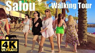 ☀️Salou Walking Tour 4k Costa Dorada Spain [upl. by Raveaux]