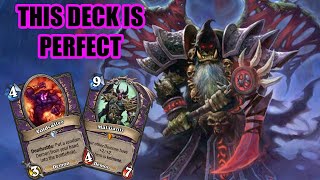 This is in my TOP 4 FAVORITE WILD DECKS  Cubelock  Showdown in the Badlands  Wild Hearthstone [upl. by Yarled617]