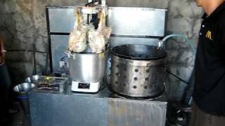 PLCBased Poultry Dressing Machine [upl. by Ilojna]