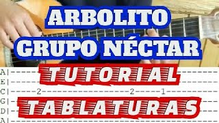 Como Tocar El Arbolito De Grupo Nectar en Requinto Con Tabs  Tablaturas  Guitarra  Requinto [upl. by Kery]