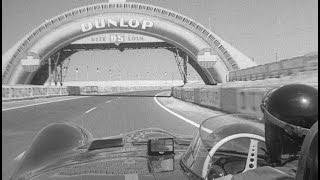 On Board with Mike Hawthorn at Le Mans 1956  Dtype Jaguar [upl. by Noelani611]