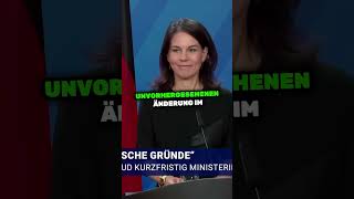 Ungarn lud kurzfristig Ministerin Annalena Baerbock aus kronetv [upl. by Elleinahc]