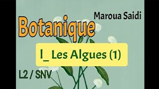 Botanique les Algues partie1 [upl. by Laro577]