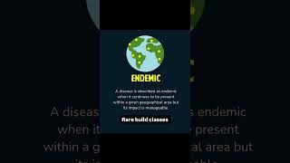 Epidemic Endemic Pandemic trendingshorts biology education [upl. by Nema]