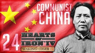 The Long March 24 Hearts of Iron IV Communist China HOI4 [upl. by Ahcrop82]