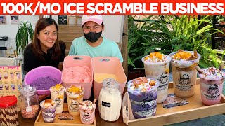 100K MO ICE SCRAMBLE BUSINESS RECIPE  COSTING  HOW TO START [upl. by Langille]