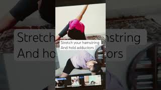 Hamstring stretching techniques for improving muscle strength and flexibility [upl. by Ennayelhsa]