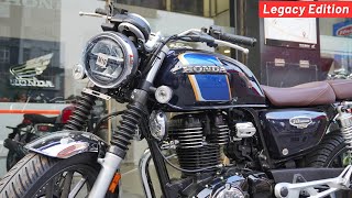 2023 Honda Highness 350 Legacy Edition Review  On Road Price I Colors amp Mileage [upl. by Aleina224]