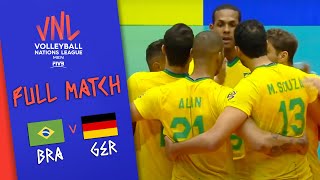 Brazil 🆚 Germany  Full Match  Men’s Volleyball Nations League 2019 [upl. by Erma]