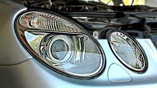 HEADLIGHT RESTO MercBenz W211 [upl. by Dolley]