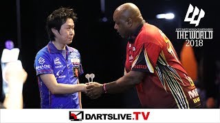 【Haruki Muramatsu VS Leonard Gates】THE WORLD 2018 GRAND FINAL QUARTER FINAL MATCH 4 [upl. by Buehler]