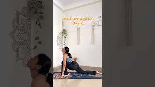 Surya Namaskar trending stayfitwithyoga suryanamaskar yogapractice morningroutine shorts fit [upl. by Danni710]