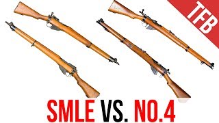 Differences between the LeeEnfield SMLE and the No4 [upl. by Namzzaj]