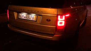 Range rover vogue 50 supercharged startup and exhaust sound [upl. by Magna]