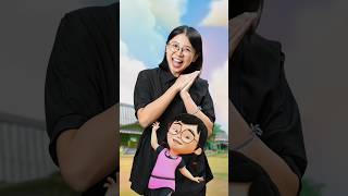 PELAKON SUARA UPIN IPIN NO MUSIC VERSION PART 1 voiceactor pengisisuara upinipin shorts [upl. by Atalaya]