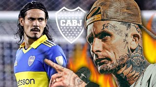 😱Insólito cruce en Boca Ke Personajes advirtió a Edinson Cavani [upl. by Etheline]