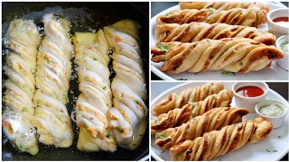 Unique Potato Twisted Samosa Recipe  Ramadan special  Potato Samosa for iftaar [upl. by Gaidano]