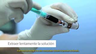 Tutorial Inyección en Bolo Carboximaltosa de Hierro Ferinject [upl. by Val95]