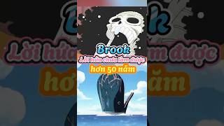 Lời hứa chưa làm được của Brook onepiece anime shortvideo luffy [upl. by Azilanna]